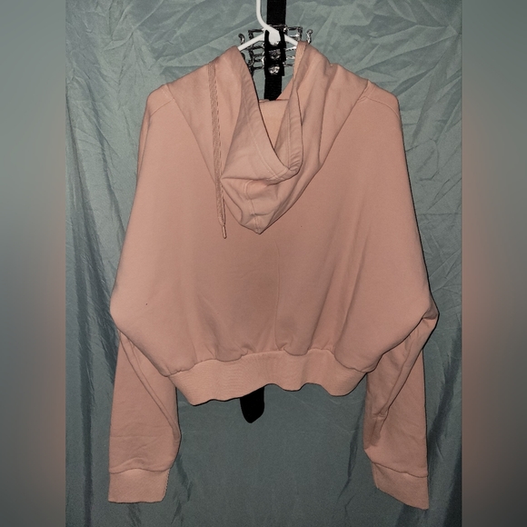 Women's Dallas Cowboys Pink Reign Cropped Full-Zip Hoodie - Picture 2 of 4